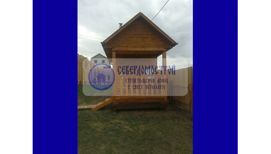Дом из бруса 8 на 12,Крым4