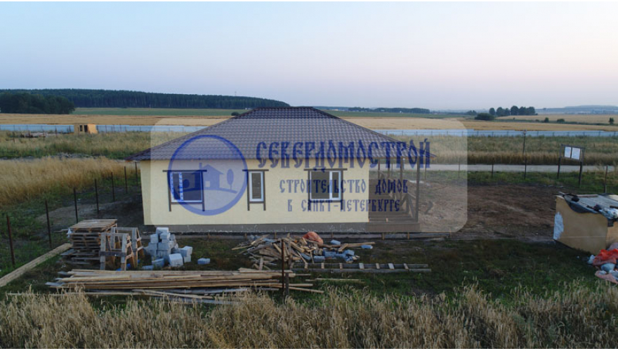 Дом из газобетона 10 на 10, Краснодарский край4