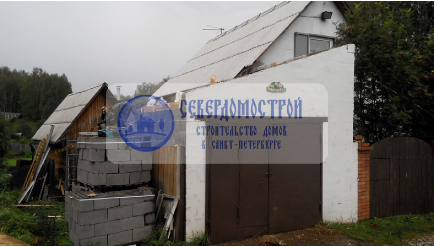 Пристройка дома из пенобетона 6 на 8, Великий Новгород6