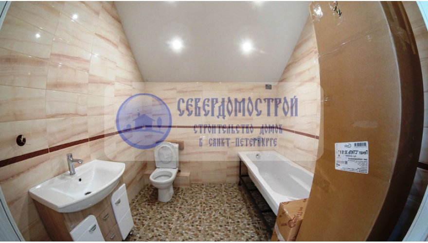 Дом из газобетона 9 на 12, Архангельская область. Стоимость строительства: 4 860 000 рублей16