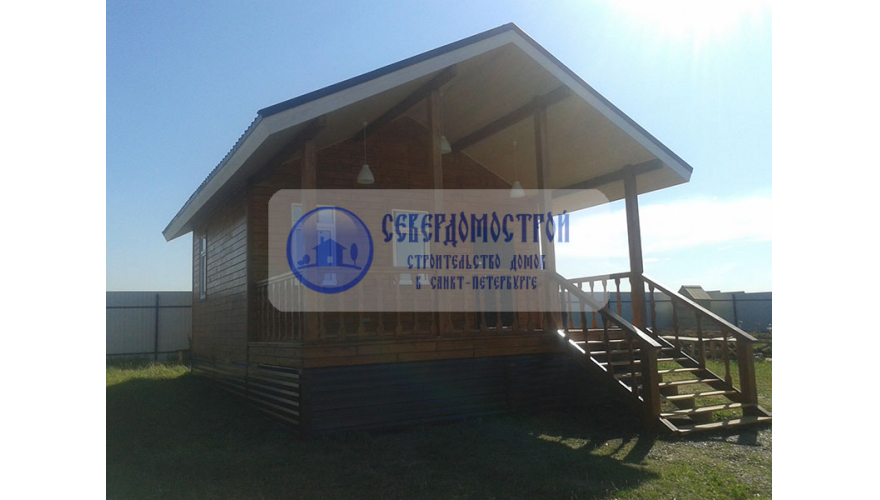 Каркасный дом 7 на 9, Крым1