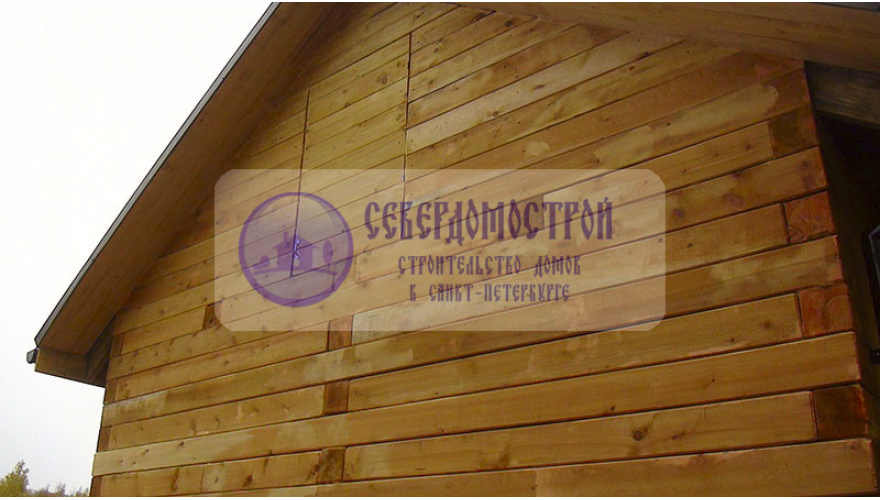 Сруб бани из бруса 6 на 4, СПБ Пушкин13