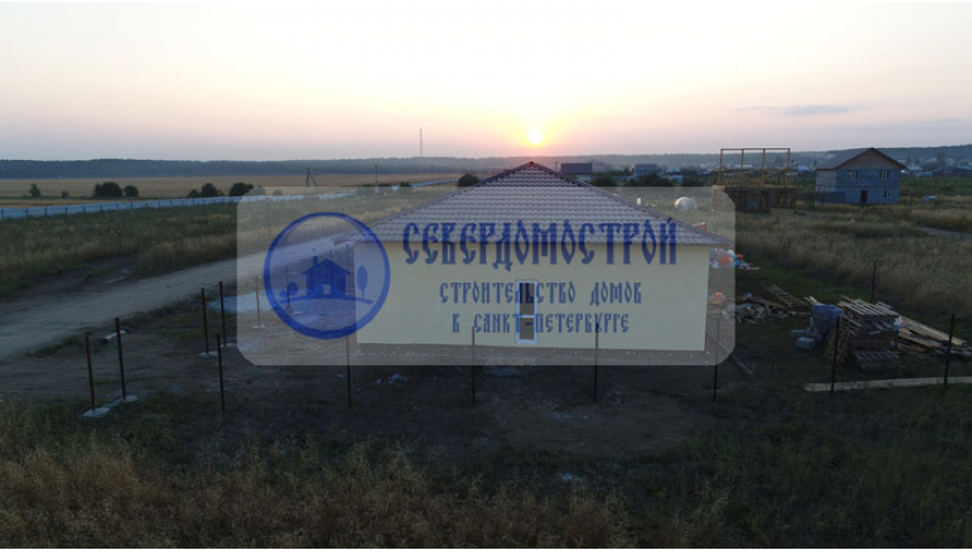 Дом из газобетона 10 на 10, Краснодарский край6