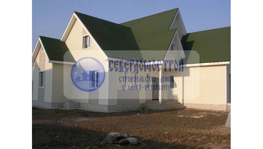 Каркасный дом 10 на 14, Архангельск2