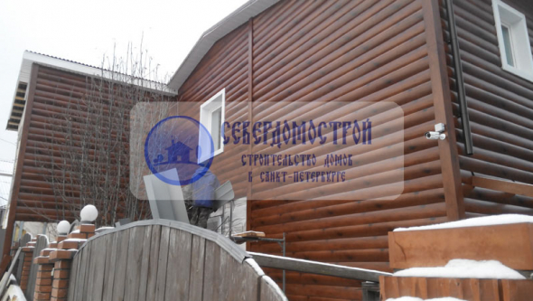 Пристройка дома из пенобетона 6 на 8, Великий Новгород