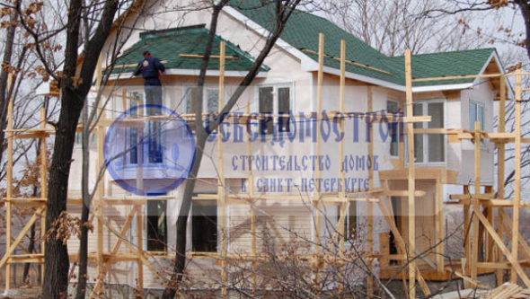 Каркасный дом 10 на 10, Вологодская область
