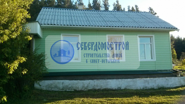 Фасадные работы дома и бани в спб
