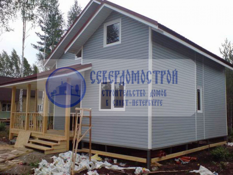 Каркасные дома в Ленинградской области6
