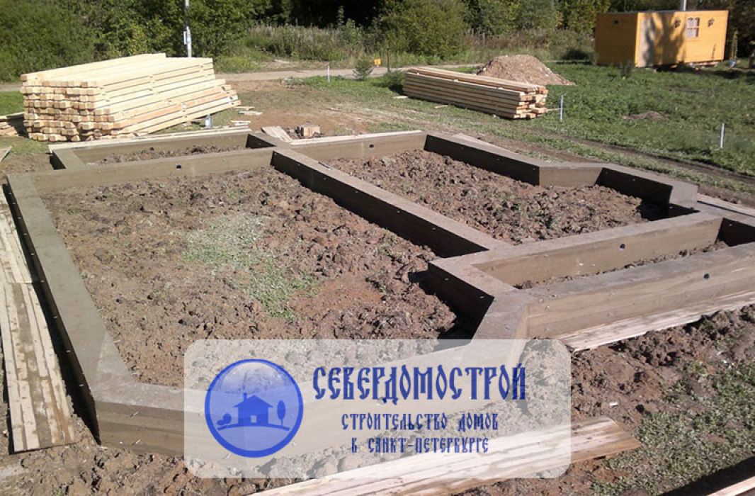 Ленточный фундамент в СПб1