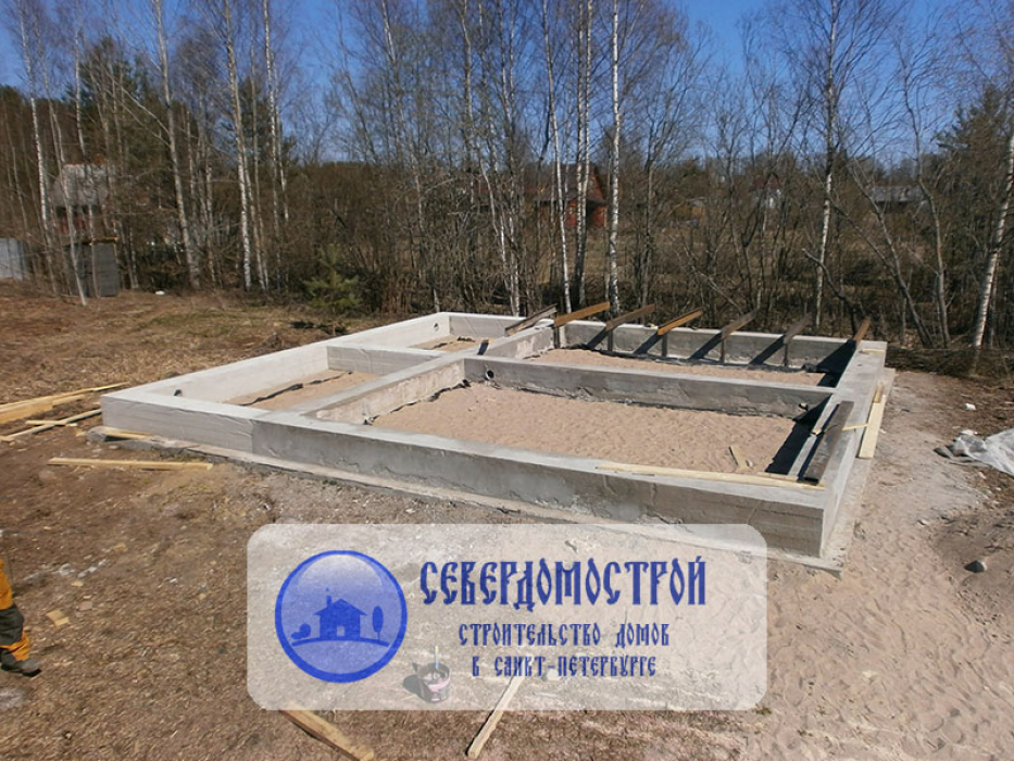Ленточный фундамент в СПб5