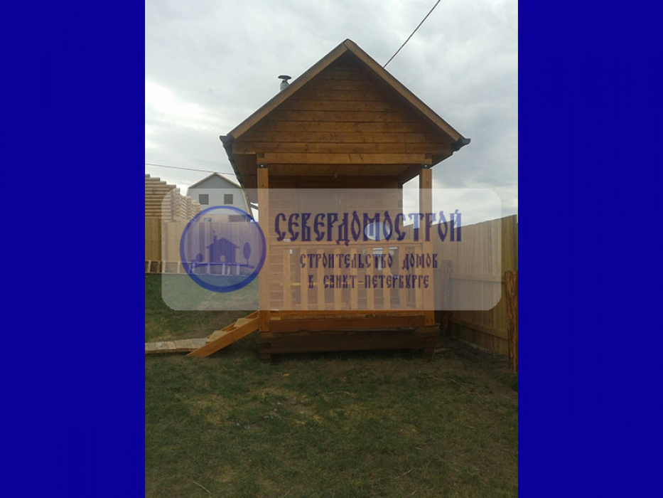 Дом из бруса 8 на 12,Крым4