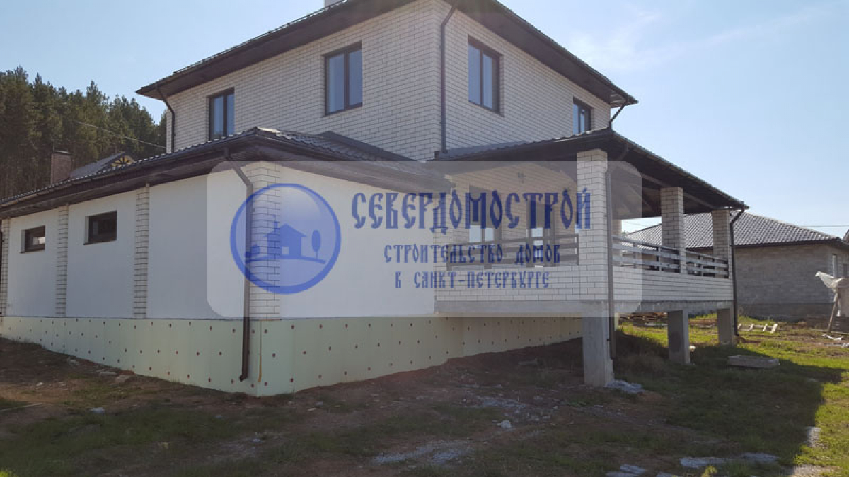 Коттедж из газобетона 16 на 12, Вологодская область. Стоимость строительства: 9 980 000 рублей3