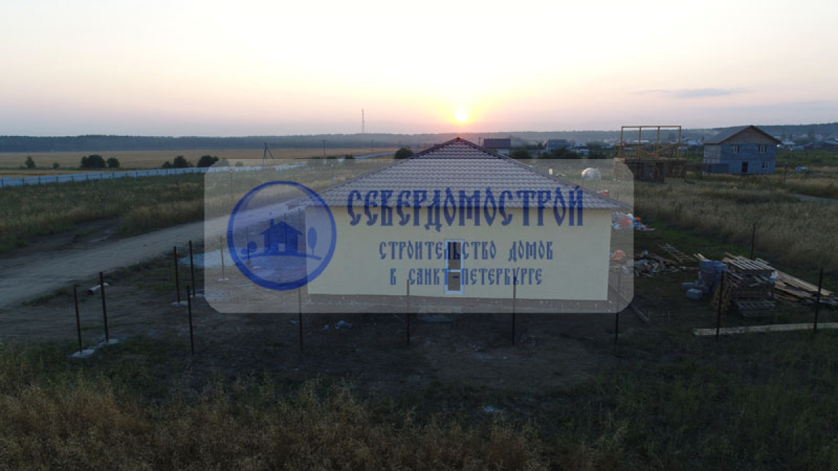 Дом из газобетона 10 на 10, Краснодарский край6