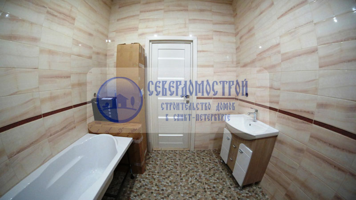 Дом из газобетона 9 на 12, Архангельская область. Стоимость строительства: 4 860 000 рублей17