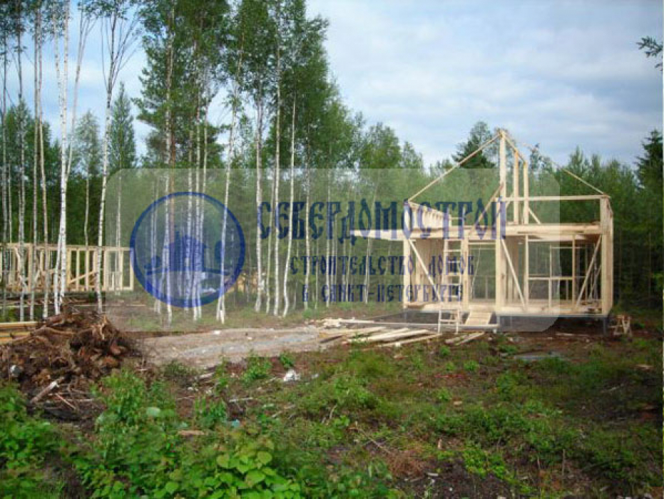 Каркасные дома в Ленинградской области9